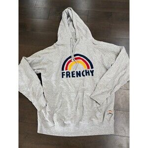French Disorder Kenny Frenchy Rainbow Hoodie Sweatshirt Size L Women S M